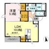 コンフォール西田の間取り画像