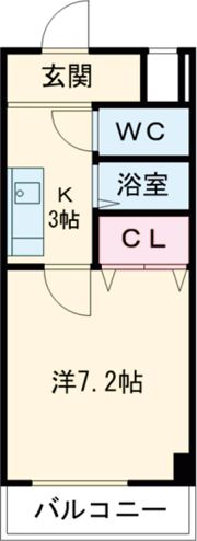 ジュネス庄内緑地の間取り画像