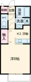 スカイブルーの間取り画像