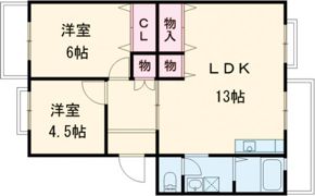 リトルアイランドの間取り画像