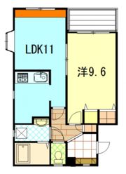 ヴューテラス学園通りの間取り画像