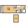 コスモフラットの間取り画像