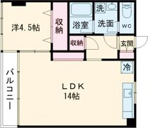 ドエール大川筋の間取り画像