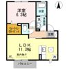 Dーroom白石東の間取り画像