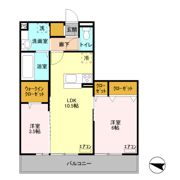 レフィナード末広の間取り画像