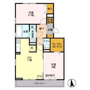 ルーエ Aの間取り画像