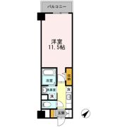Hill Flat Osakiの間取り画像