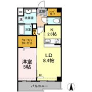 イーストングレイスの間取り画像