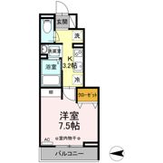 セジュール新秋津の間取り画像