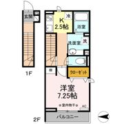 セジュール新秋津の間取り画像