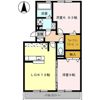 シェーン ヴェルデ Bの間取り画像