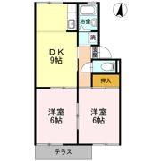 プレジール稲垣の間取り画像