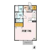 リビングタウン乙田 Eの間取り画像