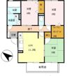 グレイスコート D棟の間取り画像