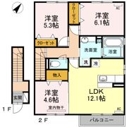 フォレスタ・エイトⅡの間取り画像