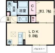 レスポワールⅡの間取り画像