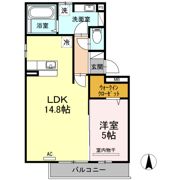 レジーナ車木(クルマギ)の間取り画像