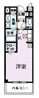 シャローゼ2の間取り画像
