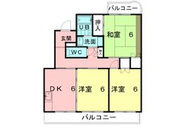 杉山パレスの間取り画像