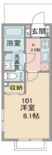 メゾンシープの間取り画像