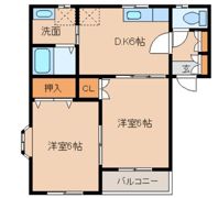 シャンテKの間取り画像