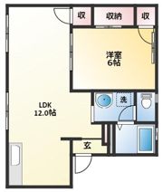 ラフォーレ・アパートの間取り画像