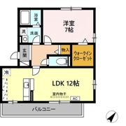 パークコート向陽町の間取り画像