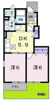 アルカンシェルの間取り画像