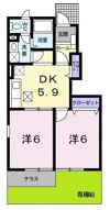 アルカンシェルの間取り画像