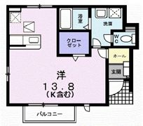 グレイス横黒の間取り画像