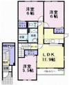 レイクヒルズの間取り画像