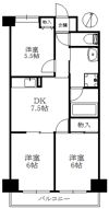 第7水野マンションの間取り画像