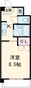 ジナ東海Ⅱの間取り画像