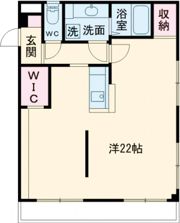 ニューバリア忠興の間取り画像