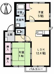 Cosmo TownBの間取り画像