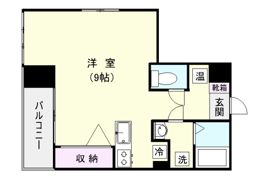 KOU TAI SHIN BUIL 西田の間取り画像