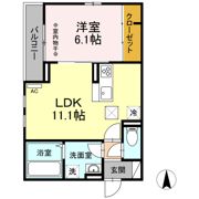 クワッド宮町の間取り画像
