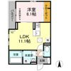 クワッド宮町の間取り画像