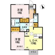 シオンヒルズⅡの間取り画像