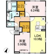ソレイユ・ジンの間取り画像