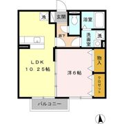 casa・L B棟の間取り画像