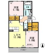 ステージ フュー12の間取り画像