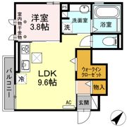 日吉ハイツⅡの間取り画像