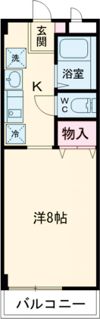 エスポワール生和の間取り画像