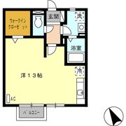 リースランド兵庫 Bの間取り画像