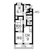 ヴィブレ司の間取り画像