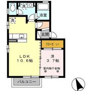 はなみずき Cの間取り画像