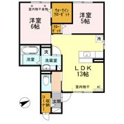 コルヌイエの間取り画像