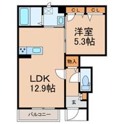 ラ・ベル・メール宮本の間取り画像