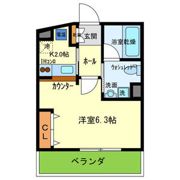 Celeb布施東の間取り画像